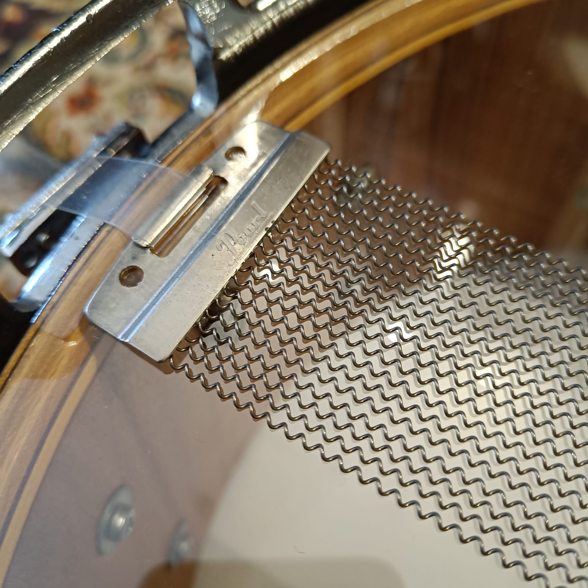 Sonor Phonic Genuine Rosewood Veneer D515 14"x5,75" Vintage 80's - Image 8