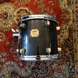 Yamaha Maple Custom Tom 12″x10″ 1st generation Pre-YESS Vintage Black