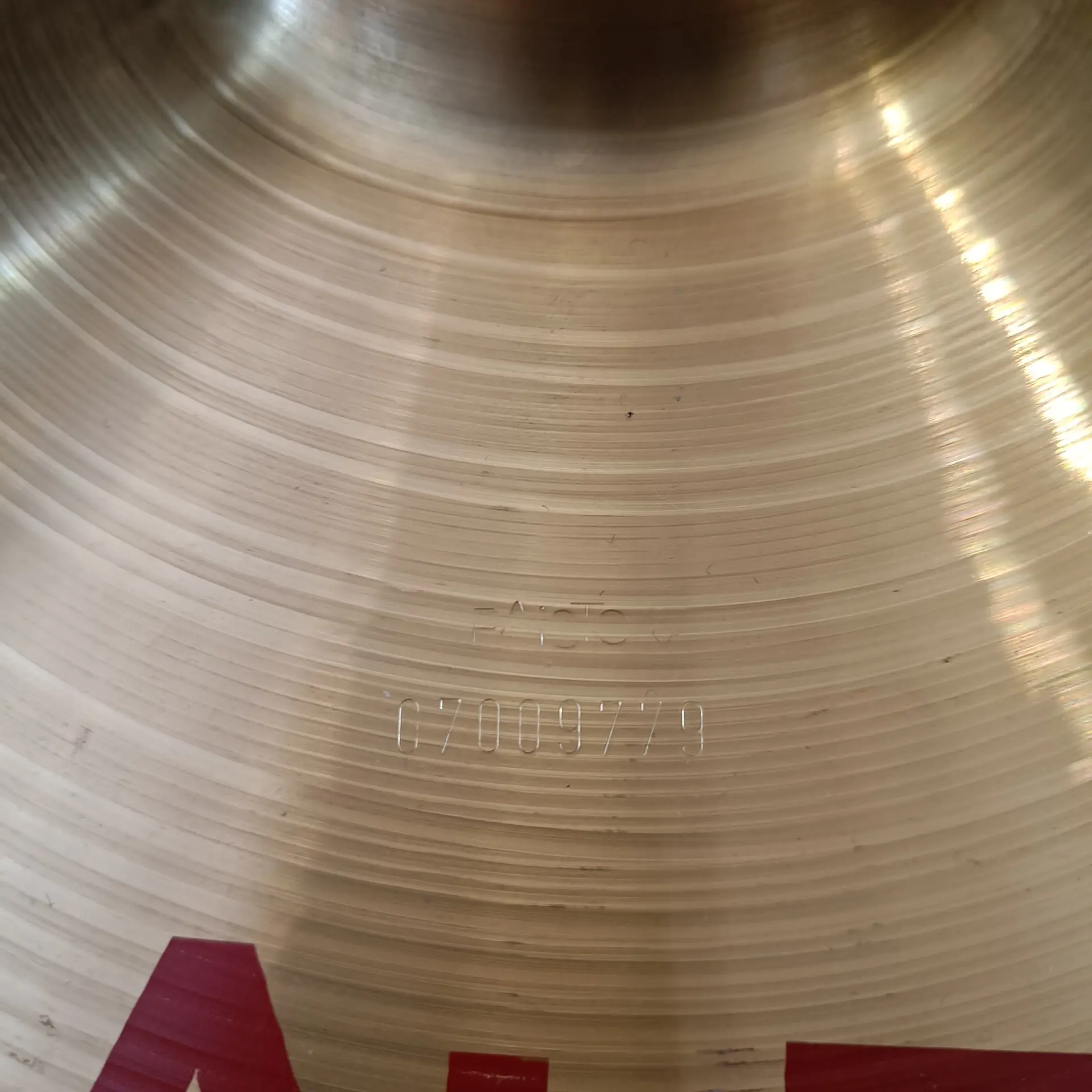 Cymbale Paiste 2002 China 22" RARE! – Image 3