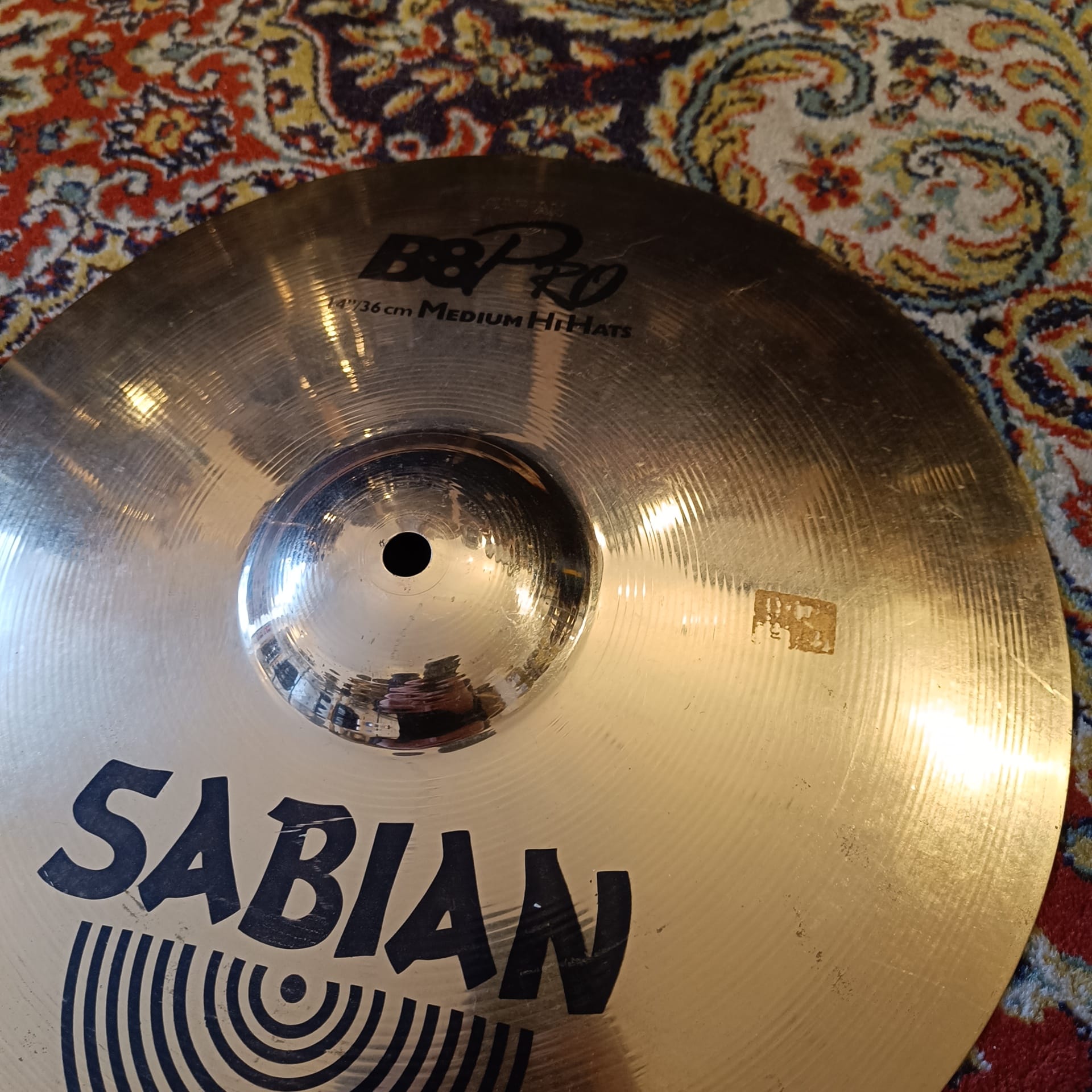 Sabian B8 Pro Medium Hi Hat 14" - Image 2