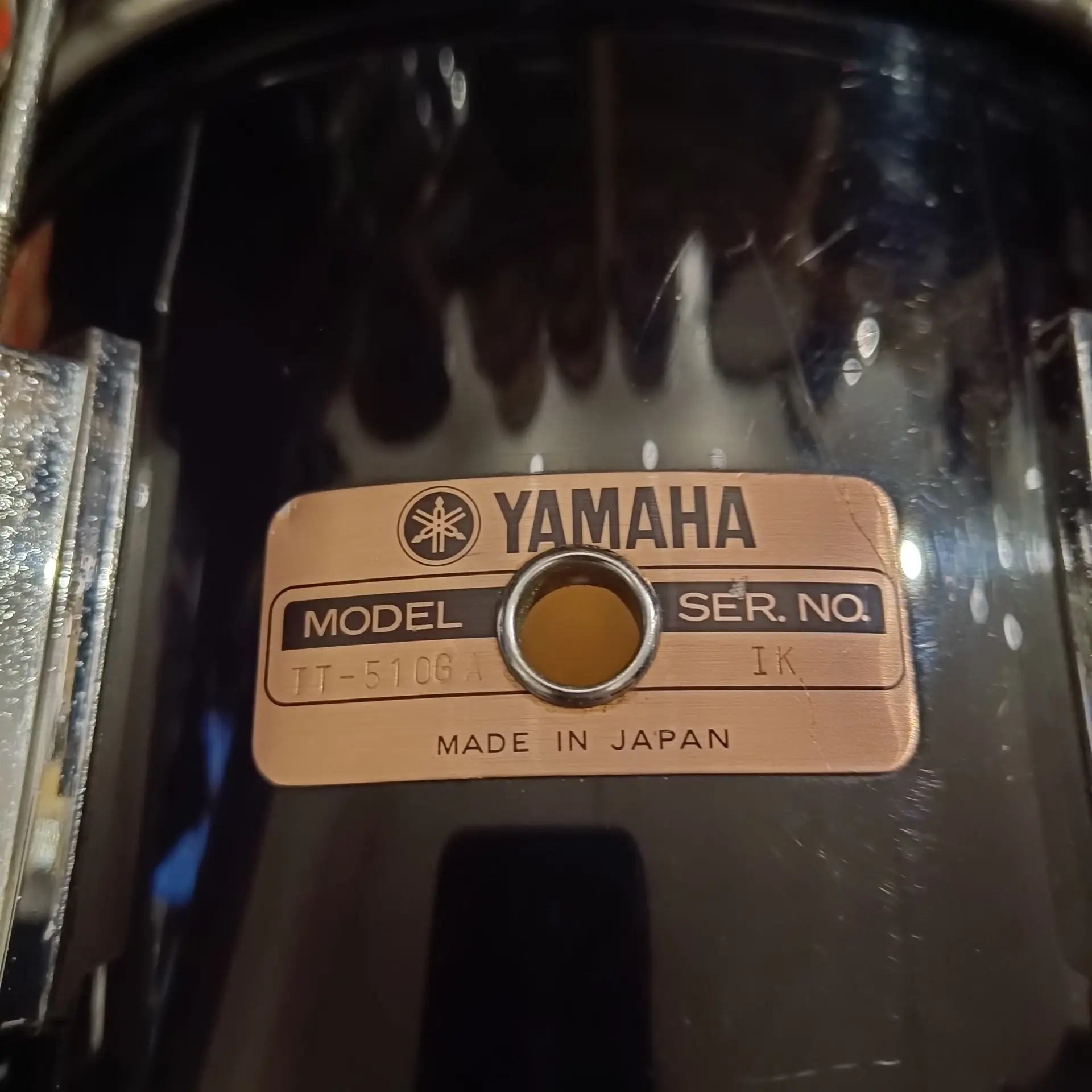 Yamaha Tom TT-510GA 10" Made in Japan Rare! - Image 2