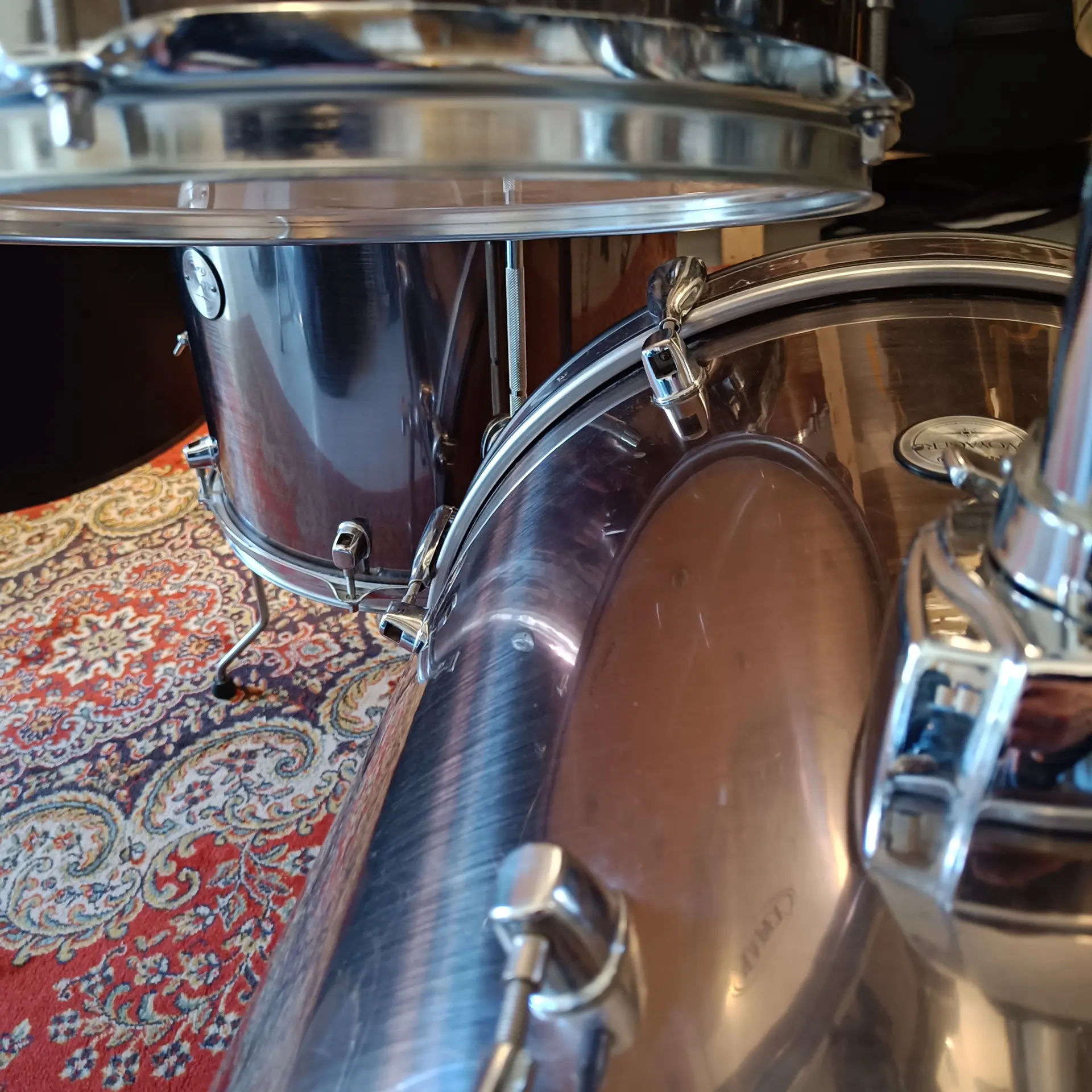 Mapex Voyager Metallic Grey 20"x16" 10"x8" 12"x9" 14""14" – Image 9