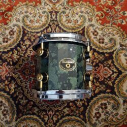 Tamburo Tom 8″ Opera Fusion Serie Stave Mineral Green Lacquer + Housse Tamburo