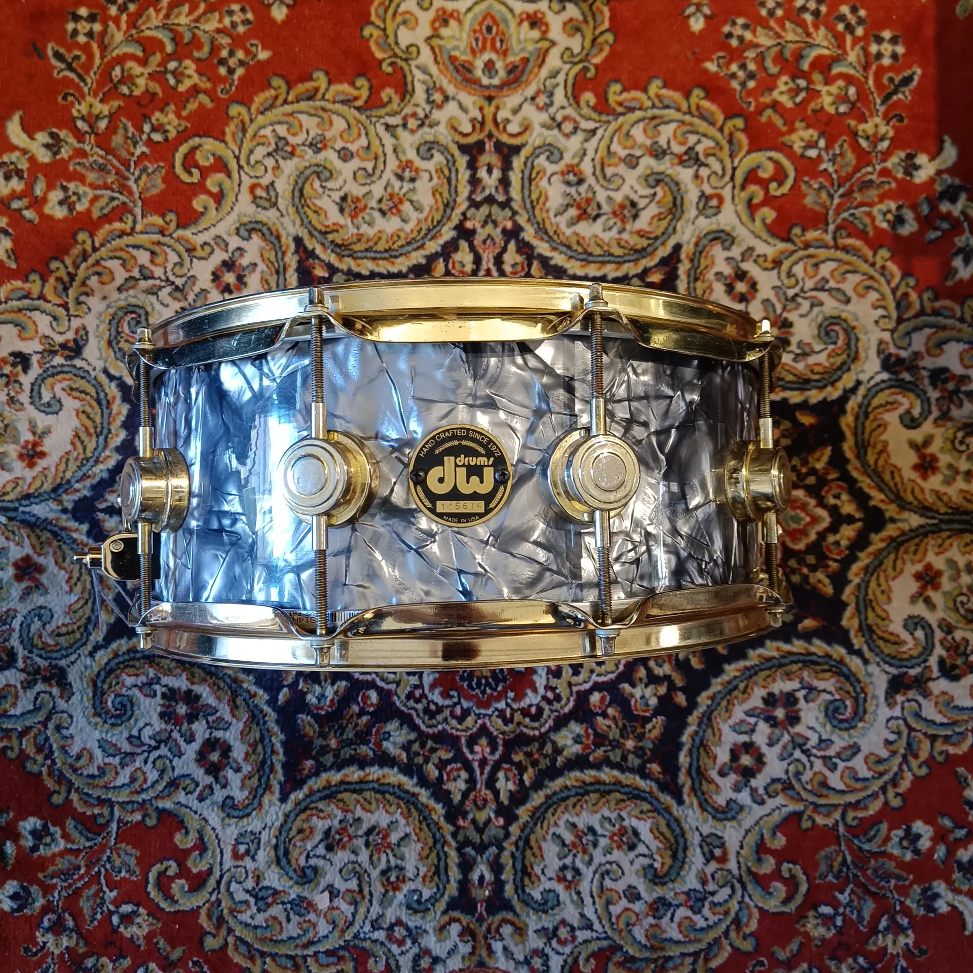 DW Pre-Collector Keller Caisse Claire 14"x6" Black Diamond
