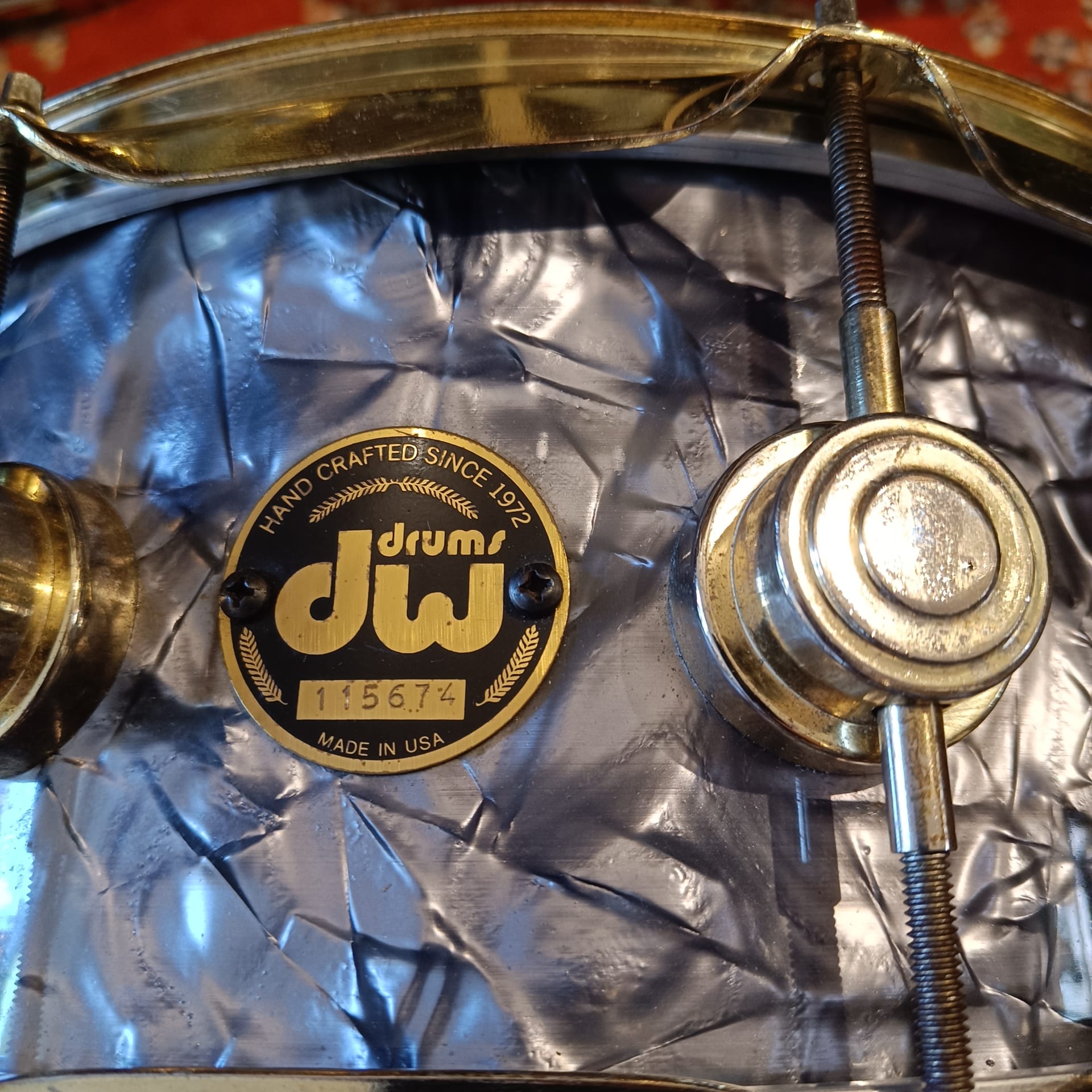 DW Pre-Collector Keller Caisse Claire 14"x6" Black Diamond – Image 2