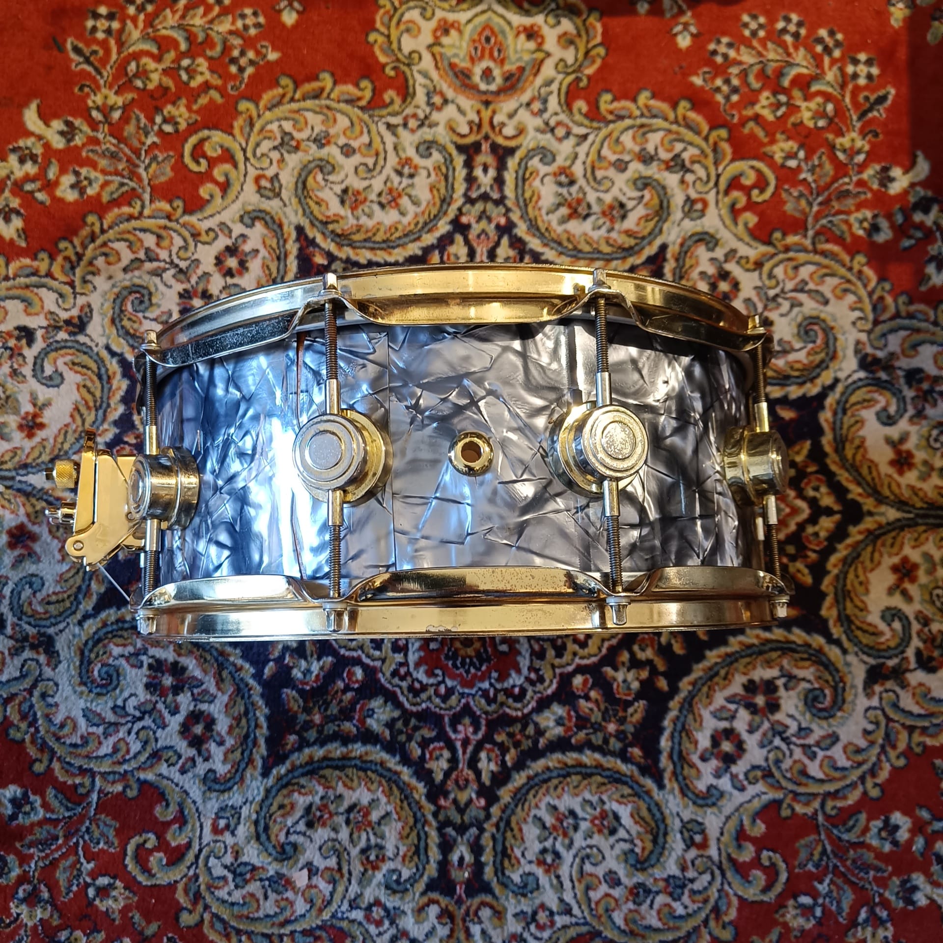 DW Pre-Collector Keller Caisse Claire 14"x6" Black Diamond – Image 5