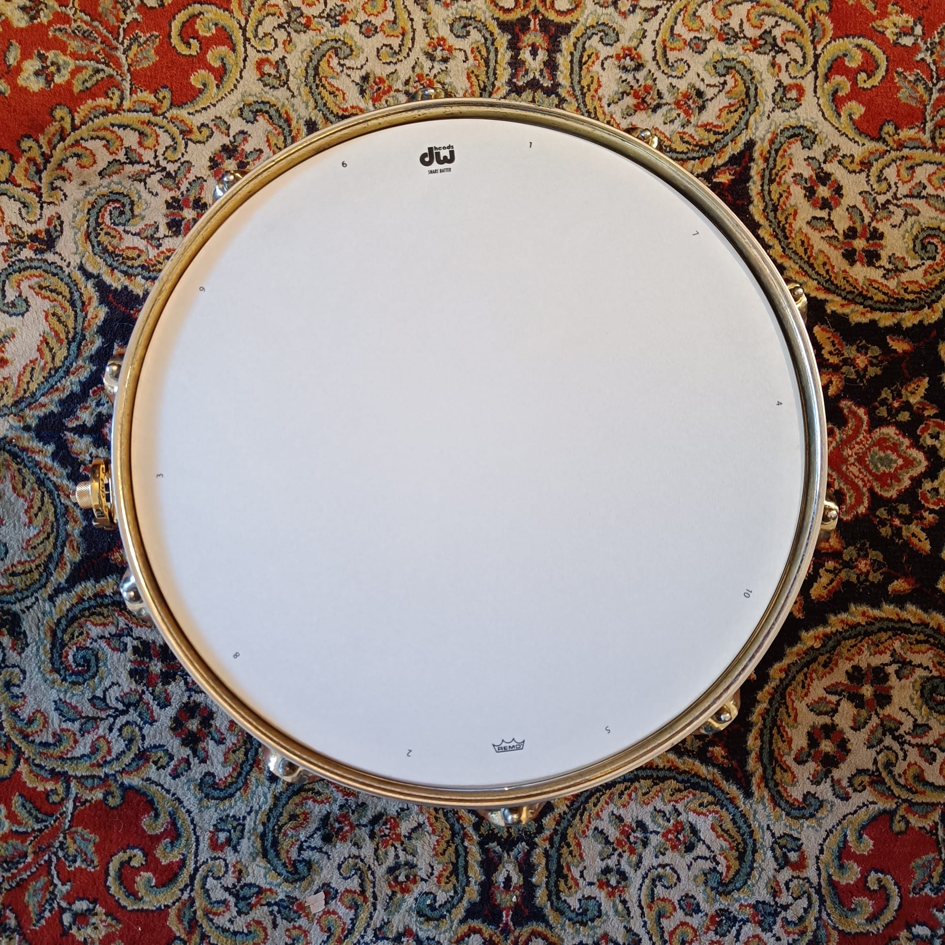 DW Pre-Collector Keller Caisse Claire 14"x6" Black Diamond – Image 7