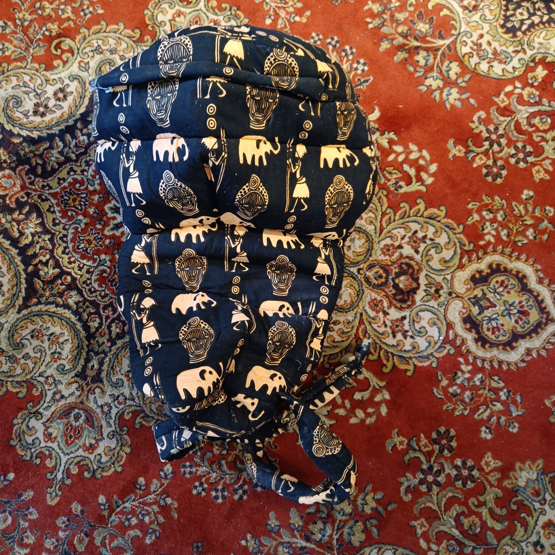 Djembe 12,5" sculpté + sac – Image 4