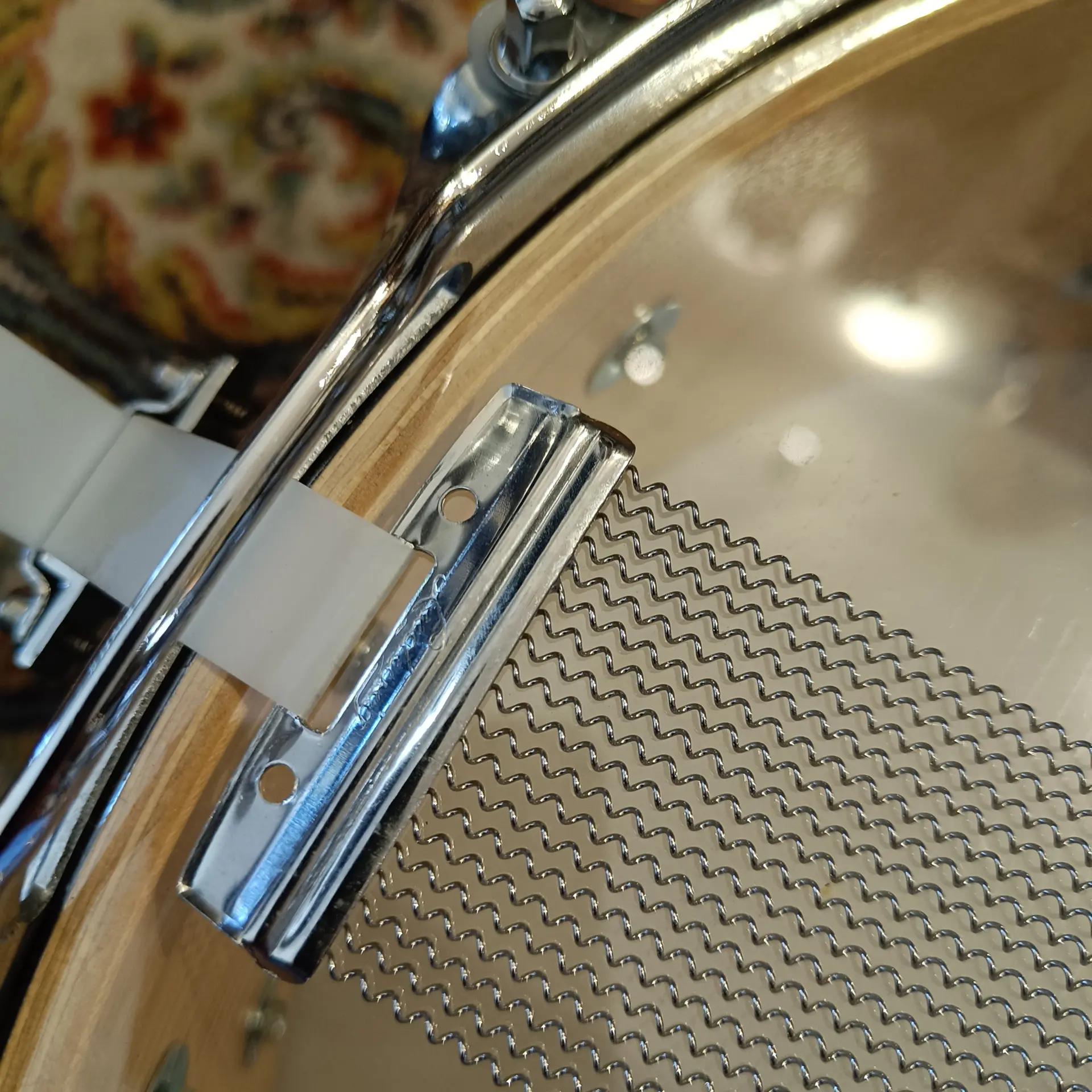 Ludwig Classic Maple 14"x5" Oyster Black Pearl Vintage 90's – Image 8