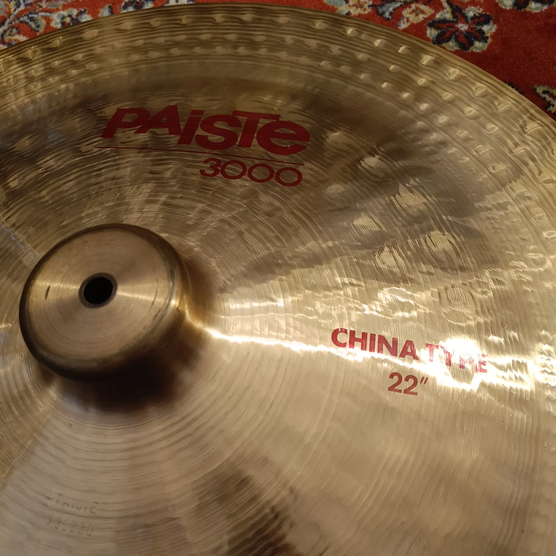 Paiste 3000 China 22" 1987 - Image 2