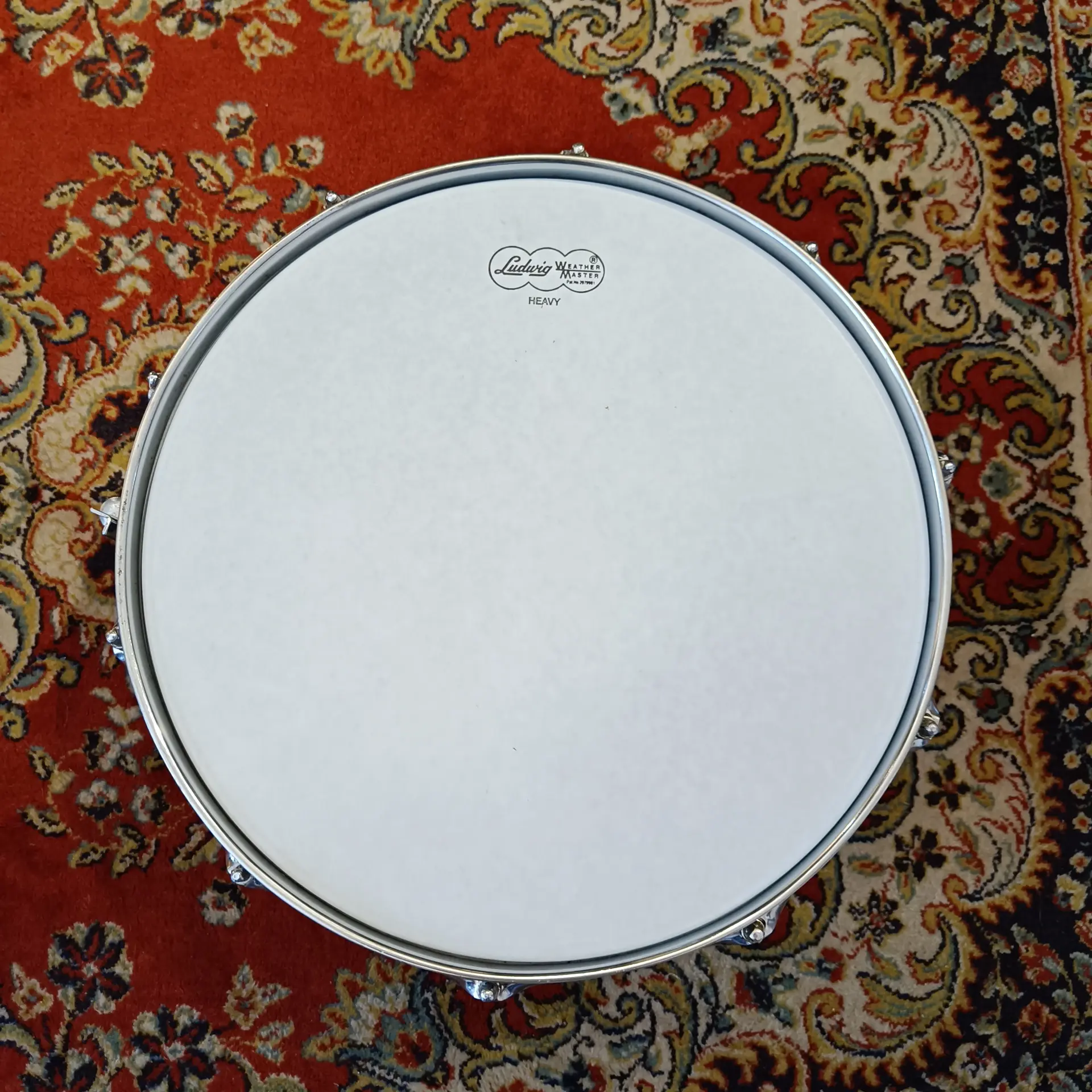 Ludwig Supraphonic LM400 14"x5" Vintage Keystone 1966 - Image 6