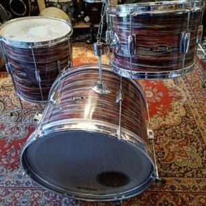 Pearl Batterie 20&Prime;x14&Prime; 12&Prime;x8&Prime; 14&Prime;x14&Prime; Valencia Outfit Vintage 60&rsquo;s Red Oyster Pearl