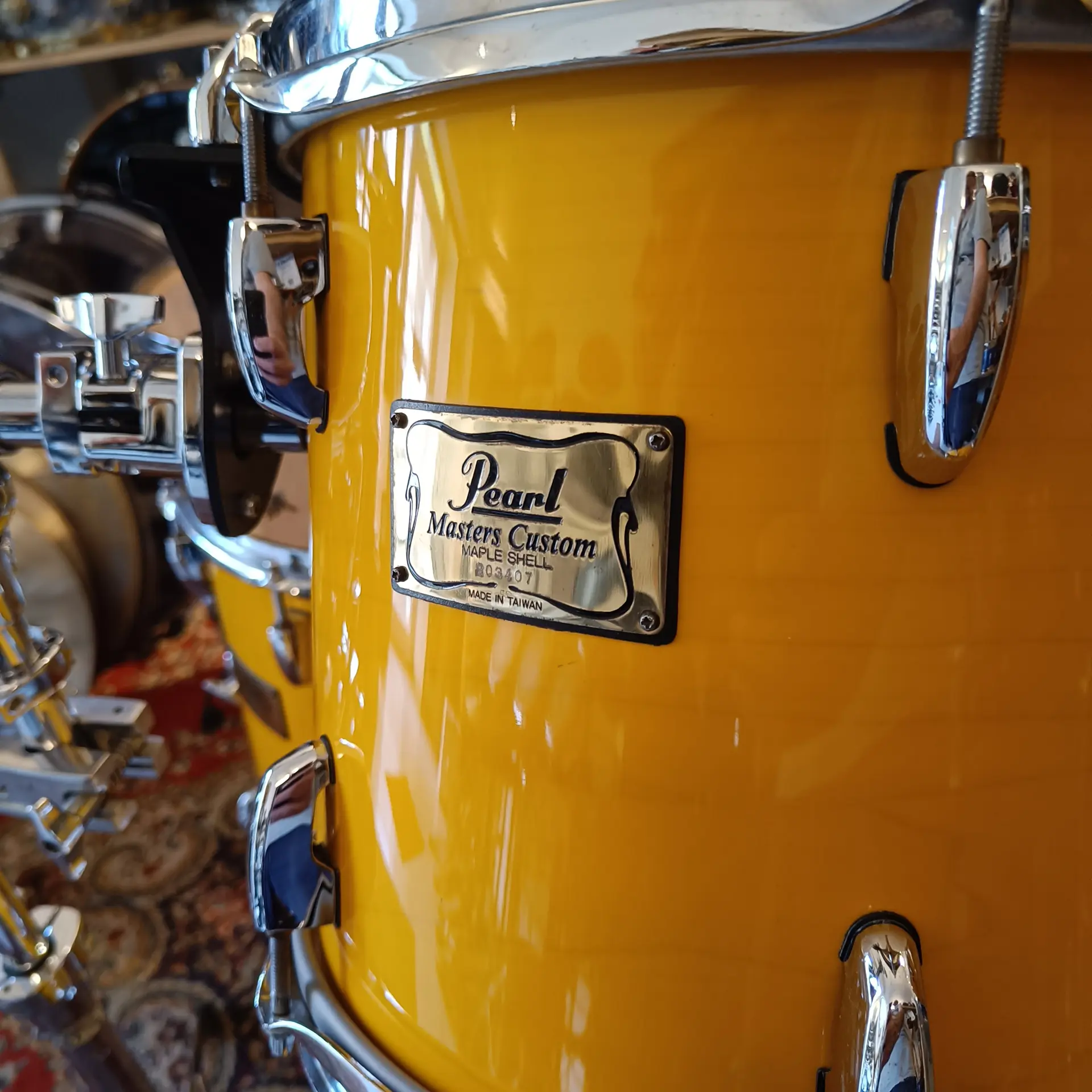 Pearl Masters Custom Maple 22"x16" 10"x9" 12"x10" 14"x14" 16"x16" – Image 12