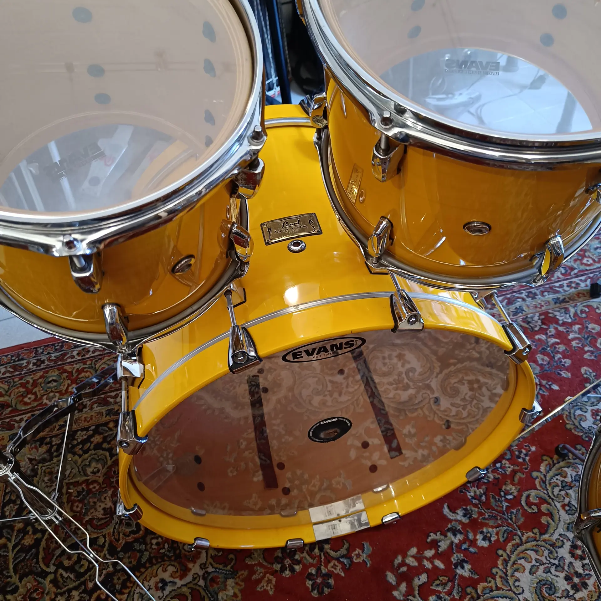 Pearl Masters Custom Maple 22"x16" 10"x9" 12"x10" 14"x14" 16"x16" – Image 7