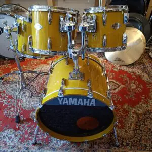Yamaha Beech Custom 20&Prime;x14&Prime; 10&Prime;x9&Prime; 12&Prime;x10&Prime; 14&Prime;x12&Prime; Pear Yellow Made in Japan