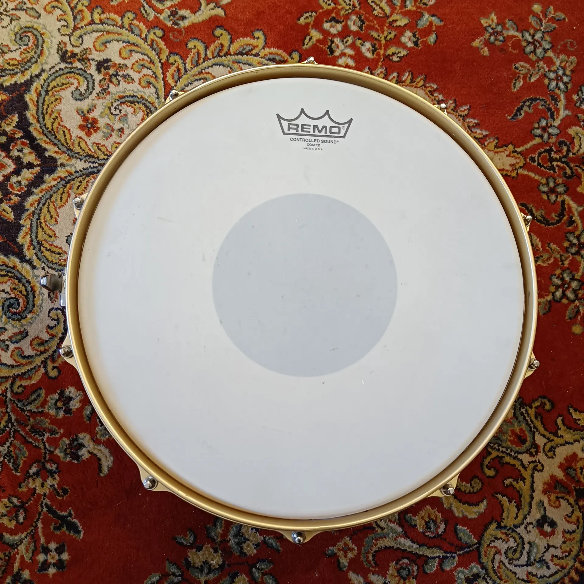 Capelle Custom Mahogany (Okoumé) Finition érable 14"x6,5" – Image 6