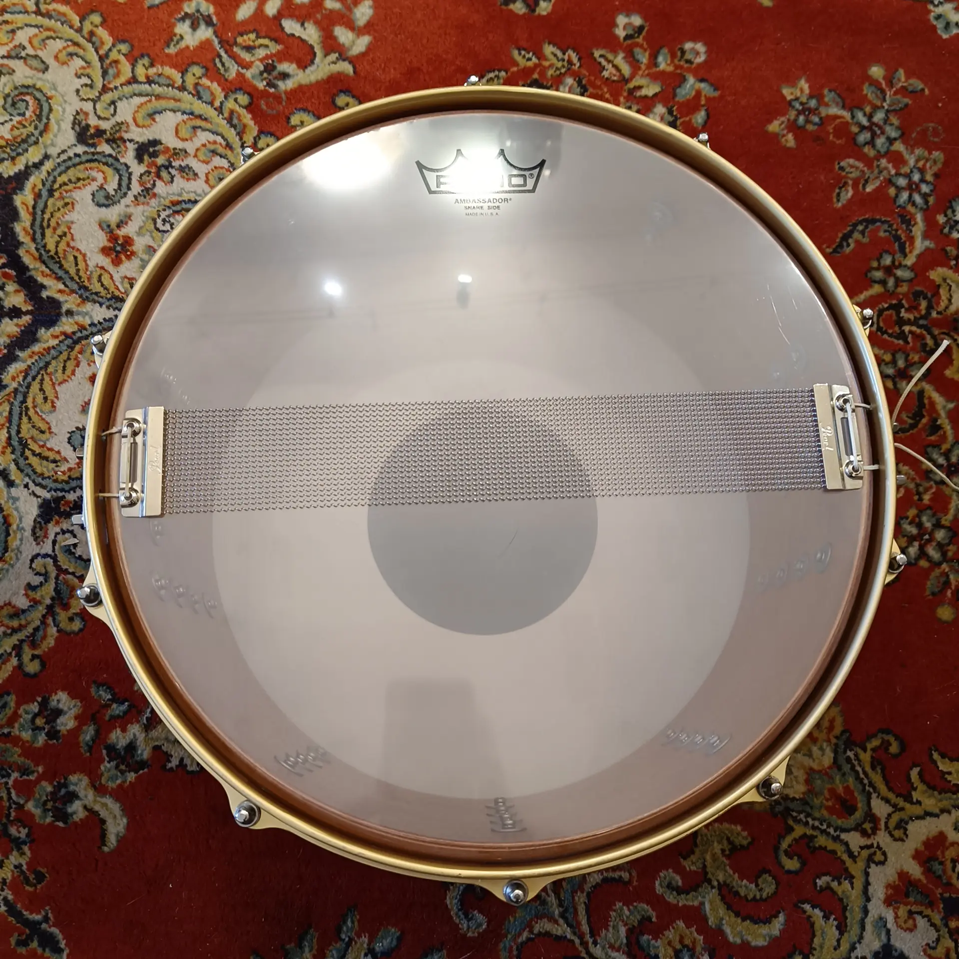 Capelle Custom Mahogany (Okoumé) Finition érable 14"x6,5" – Image 7