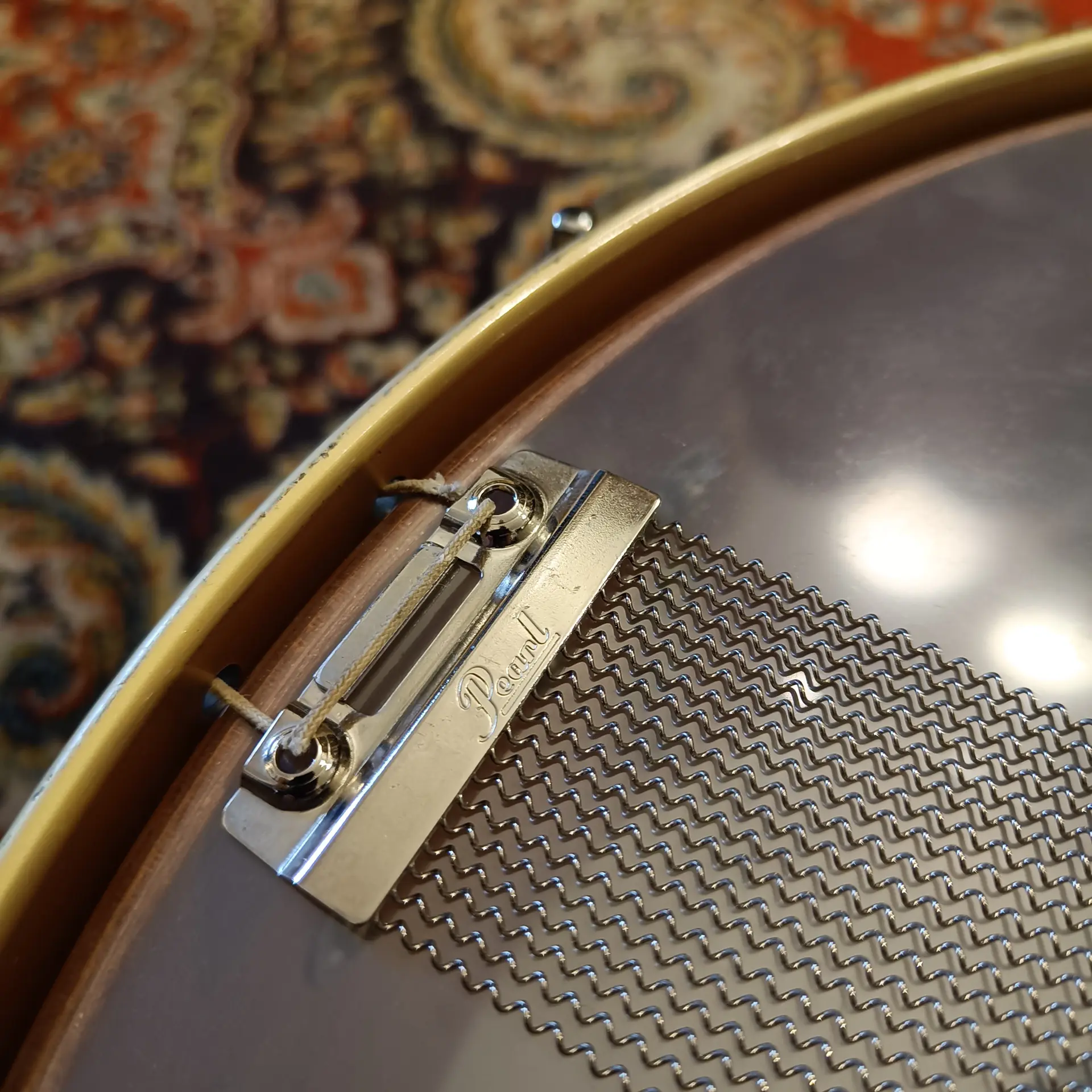 Capelle Custom Mahogany (Okoumé) Finition érable 14"x6,5" – Image 8