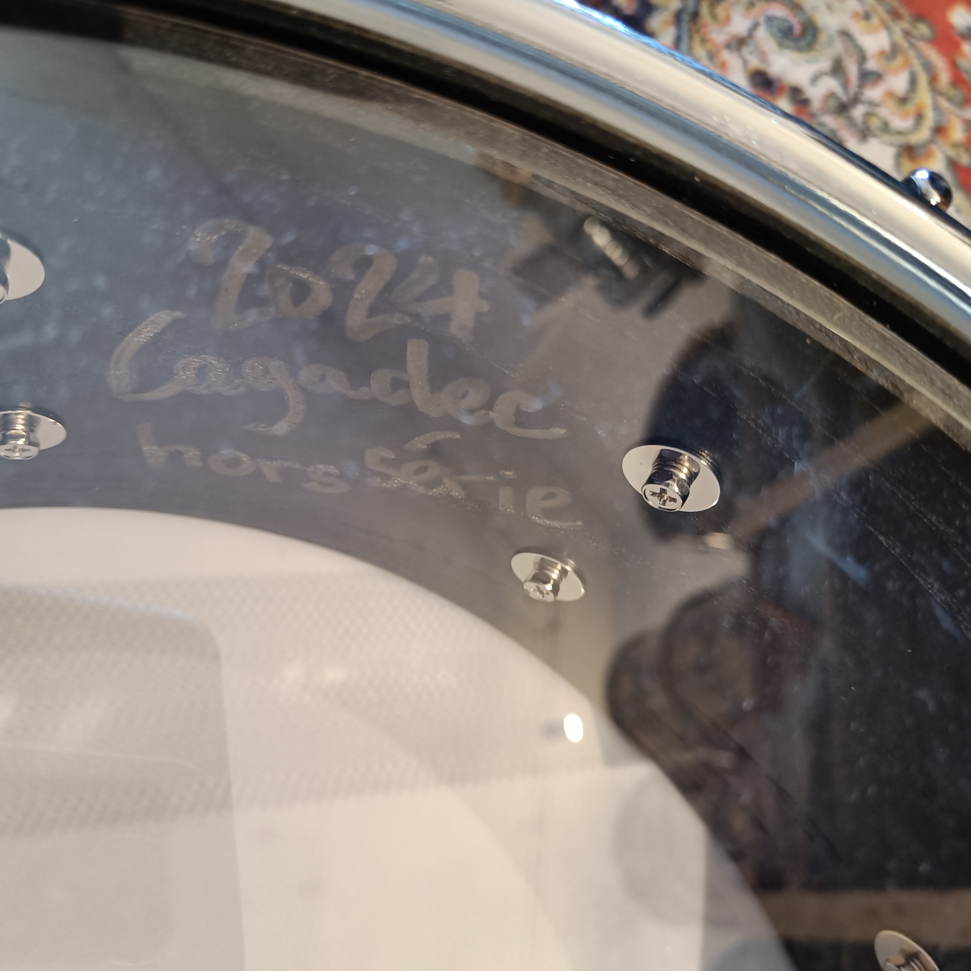 Lagadec Percussions Caisse Claire 14"x5,5" Ash Nouvelle création 2024 ! – Image 9