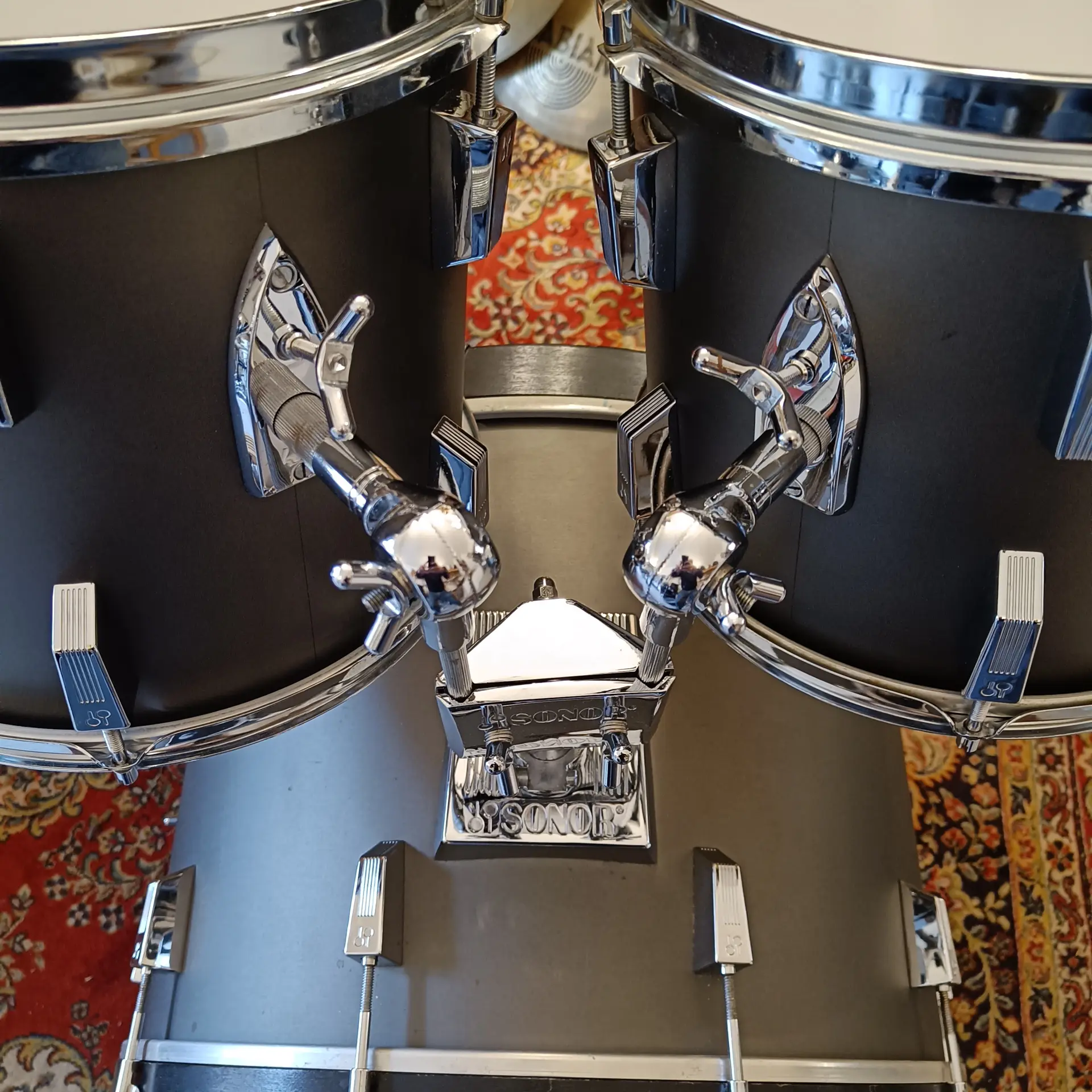 Sonor Performer 22"x16" 12"x10" 13"x11" 16"x16" PK 225 Beech Made in Germany – Image 3