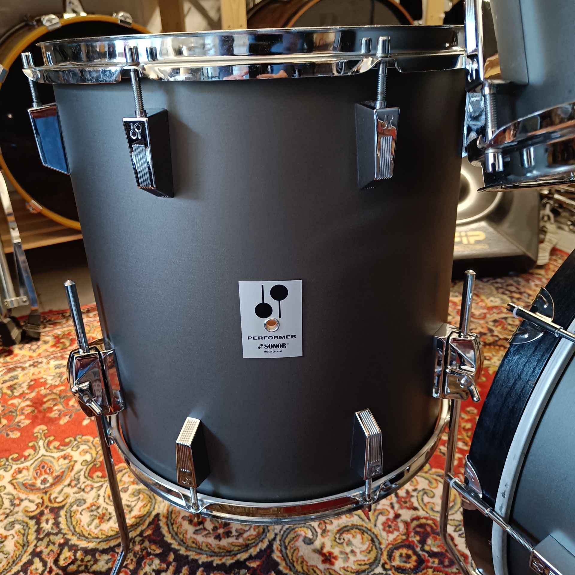 Sonor Performer 22"x16" 12"x10" 13"x11" 16"x16" PK 225 Beech Made in Germany - Image 5