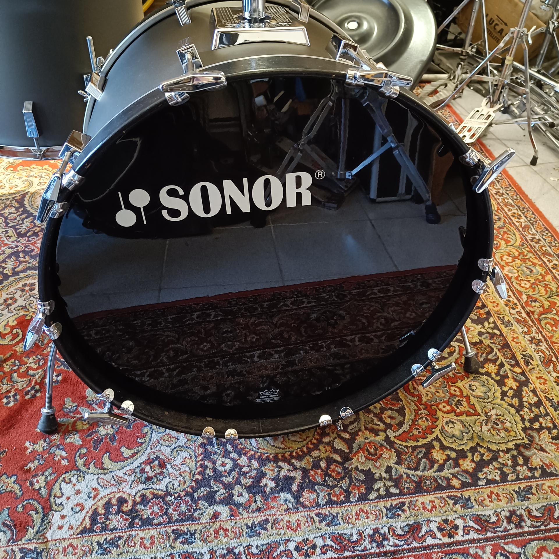 Sonor Performer 22"x16" 12"x10" 13"x11" 16"x16" PK 225 Beech Made in Germany - Image 6