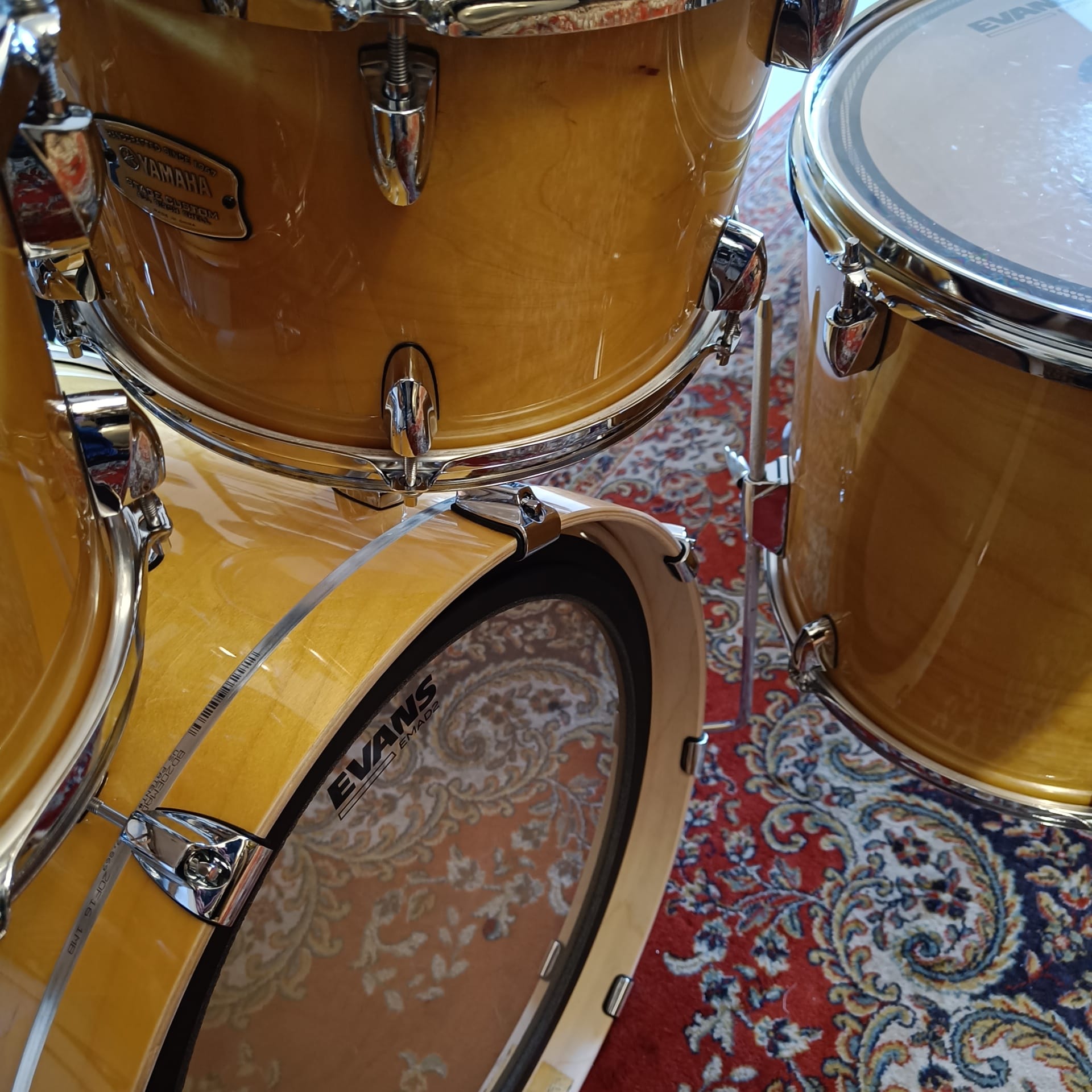 Yamaha Stage Custom All Birch 20"x17" 10"x7" 12"x8 14"x13" - Image 10