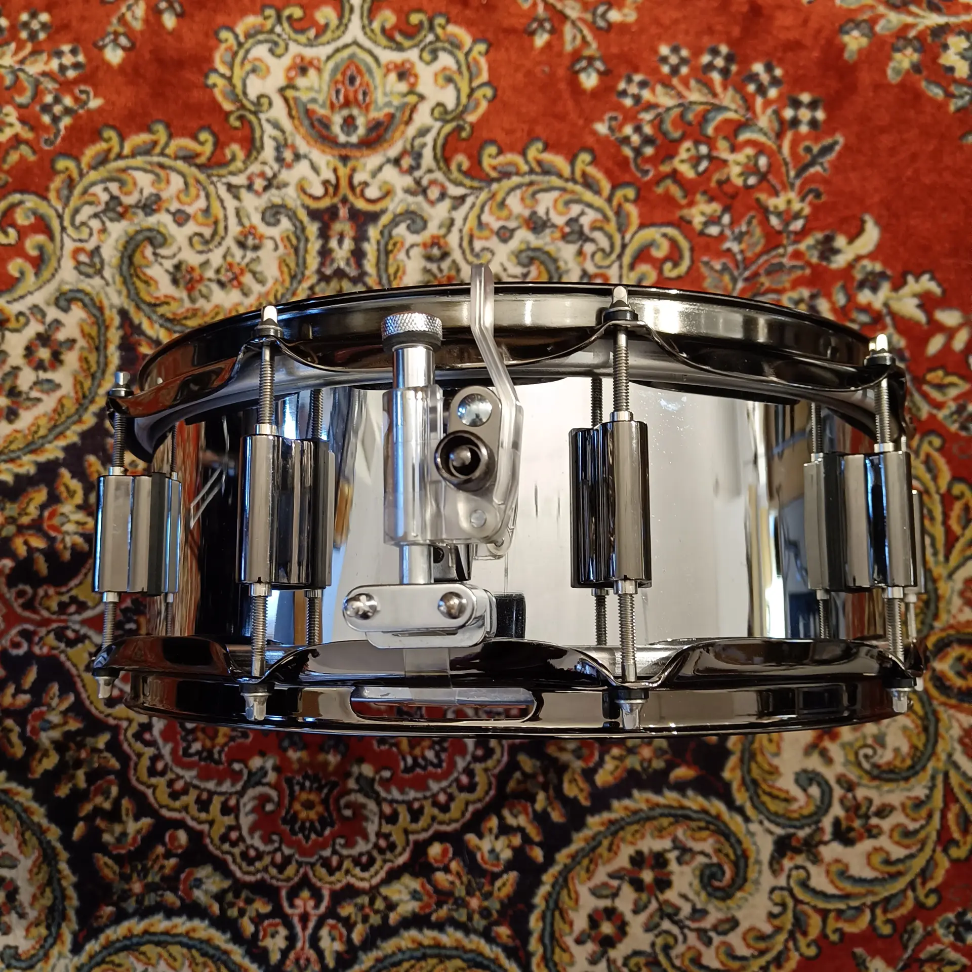 DrumCraft série 8 Steel 14″ x 5″ black nickel hardware – Image 3