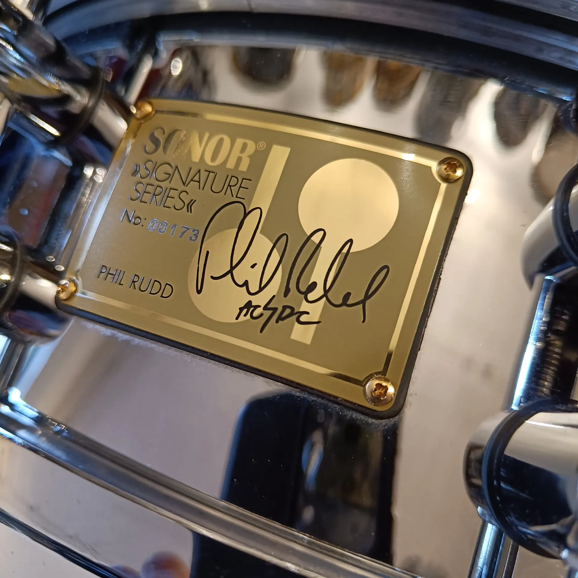Sonor Phil Rudd Signature Brass 14"x5" – Image 2