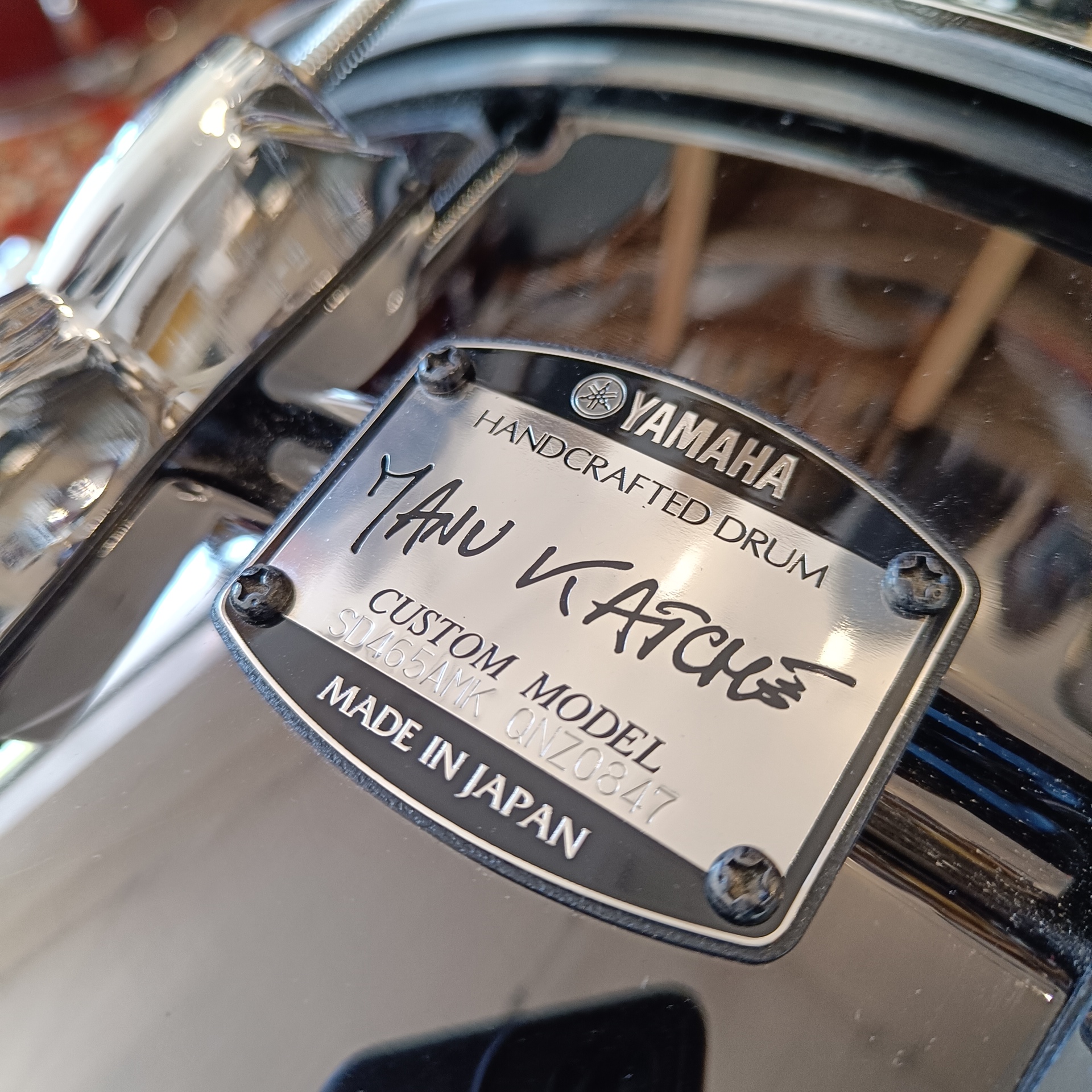 Yamaha Manu Katche Signature 14"x6,5" SD465AMK - Image 2