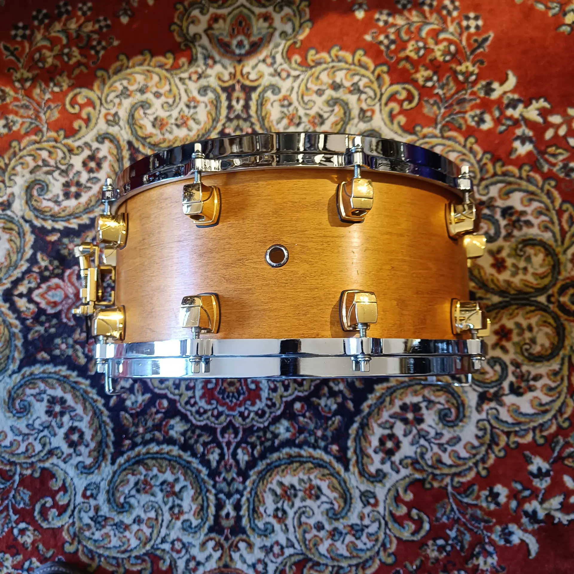 Yamaha Maple Custom 14"x6,5" Vintage Natural – Image 4