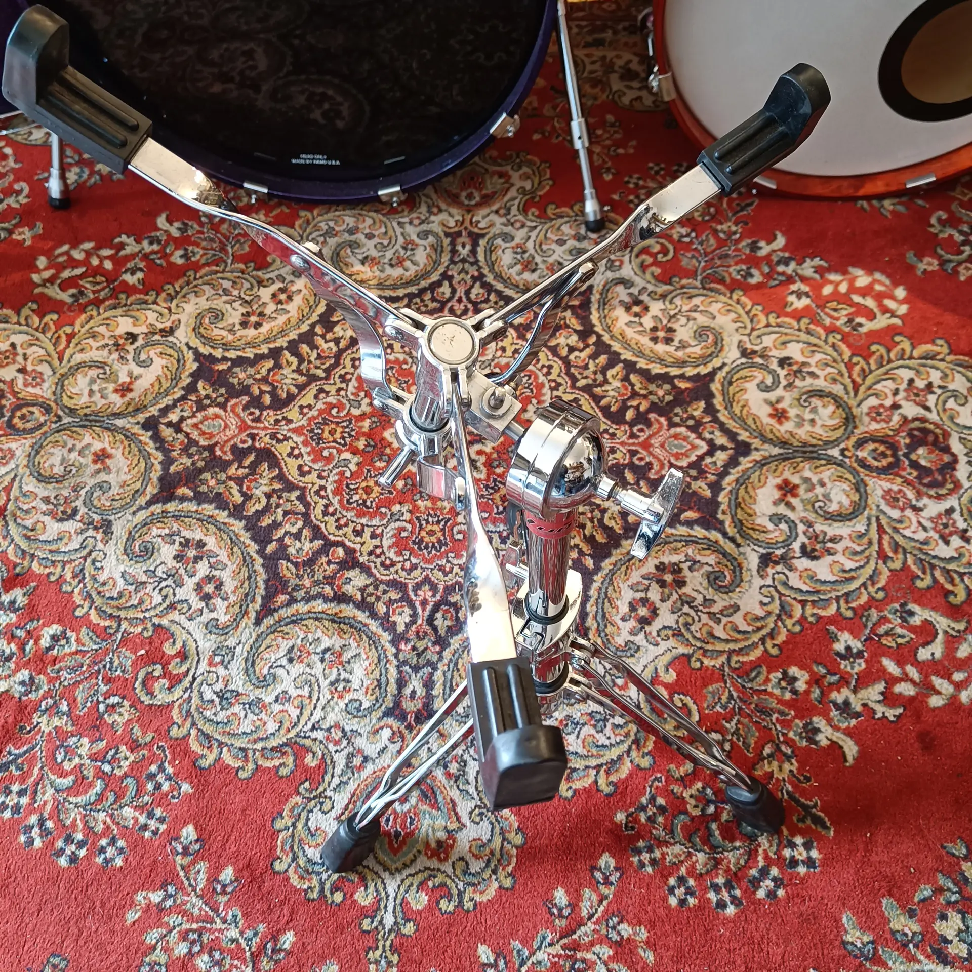 Ludwig Atlas Pied Caisse Claire Red Label 90's