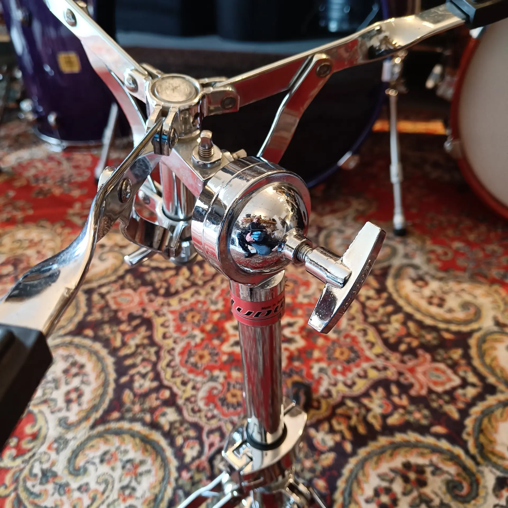 Ludwig Atlas Pied Caisse Claire Red Label 90's – Image 2