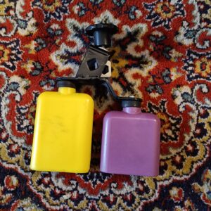 No Name Jam Block Double Yellow & Violet