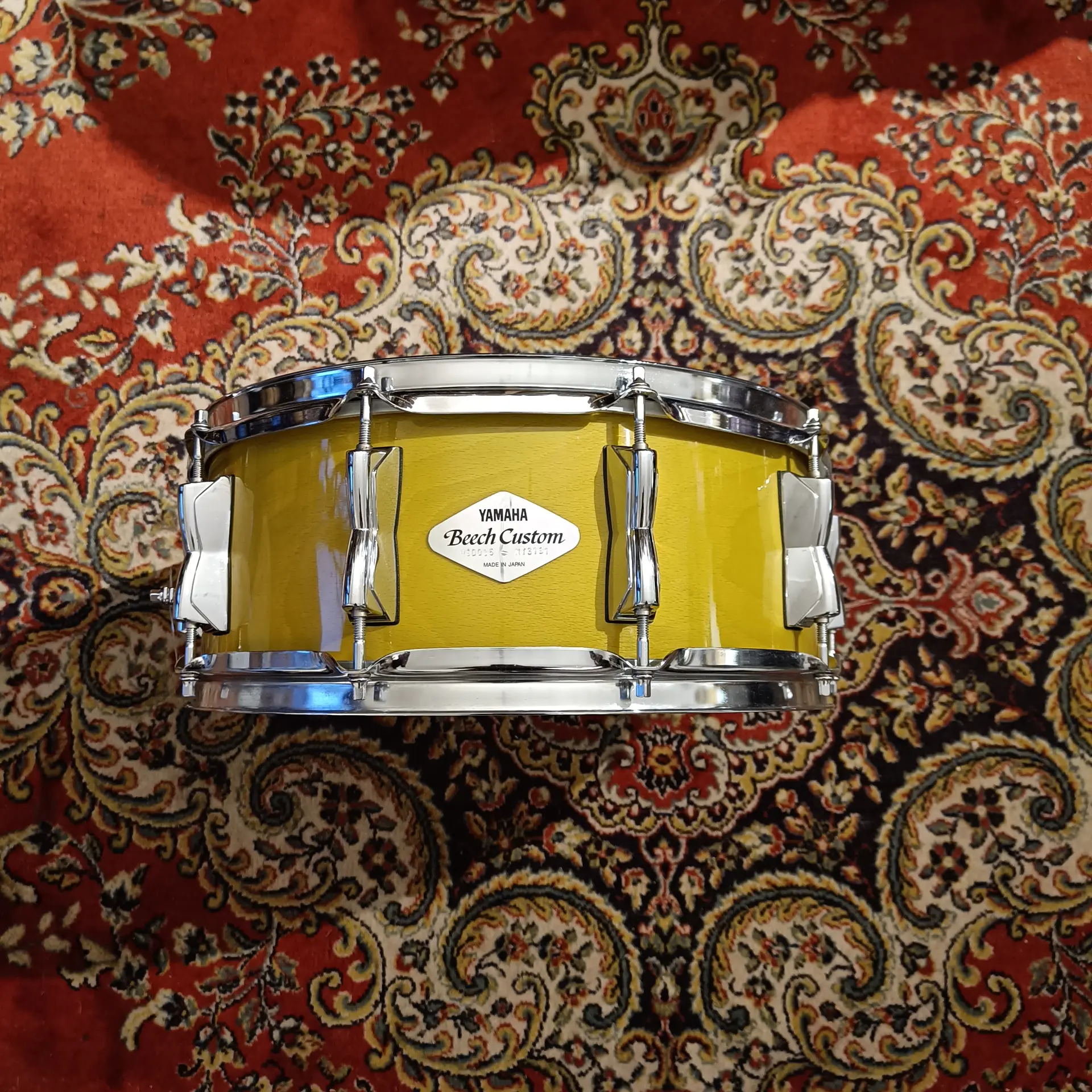 Yamaha Beech Custom 14"x5,5" Pear Yellow Made in Japan