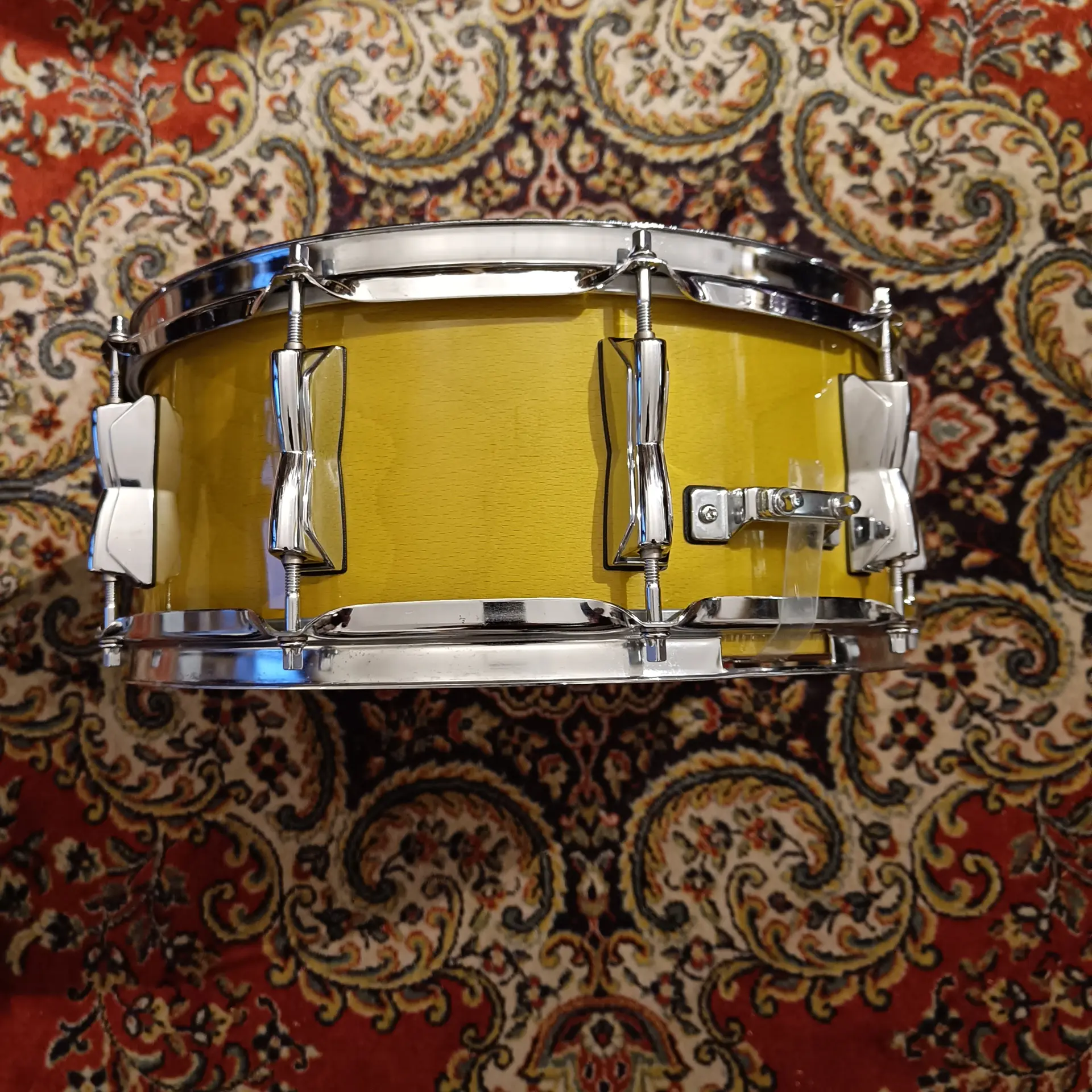 Yamaha Beech Custom 14"x5,5" Pear Yellow Made in Japan - Image 4