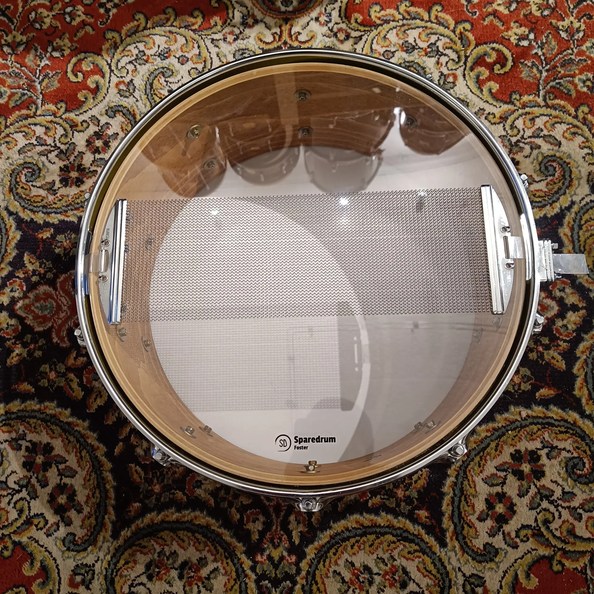 Yamaha Beech Custom 14"x5,5" Pear Yellow Made in Japan - Image 6