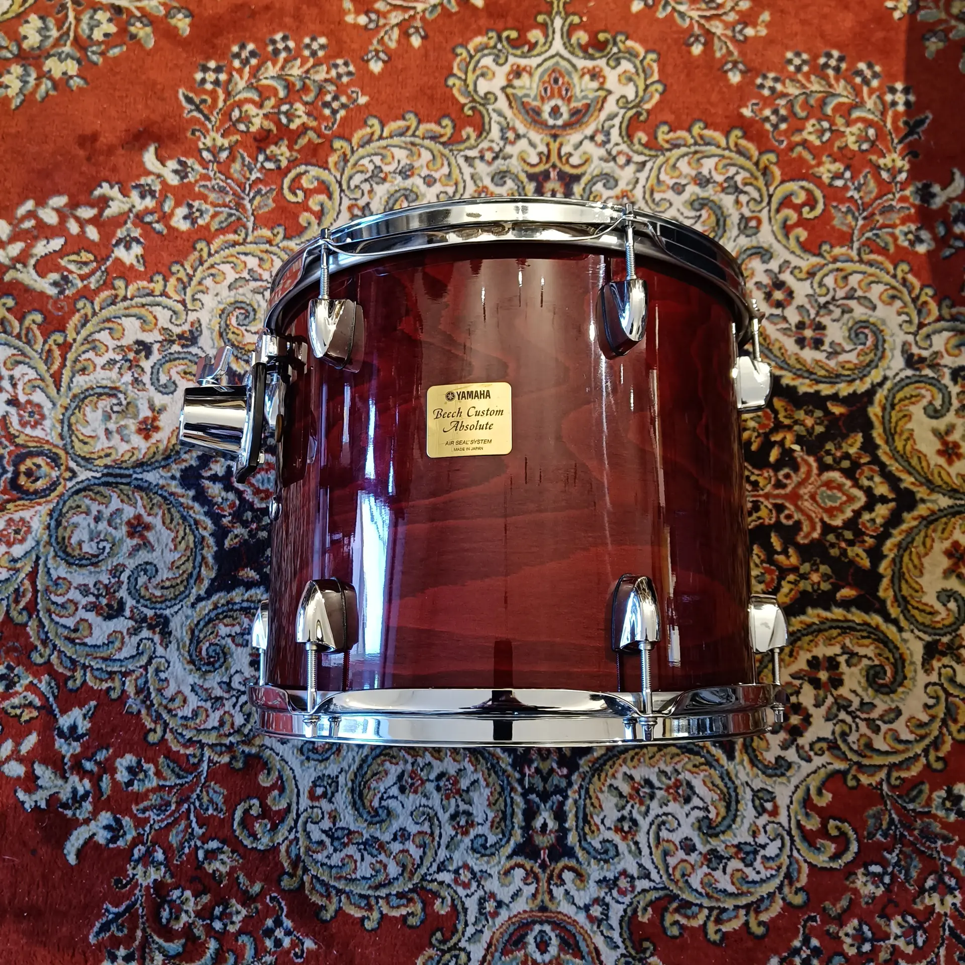 Yamaha Beech Custom Absolute 13"x11" Cherry Wood Finish