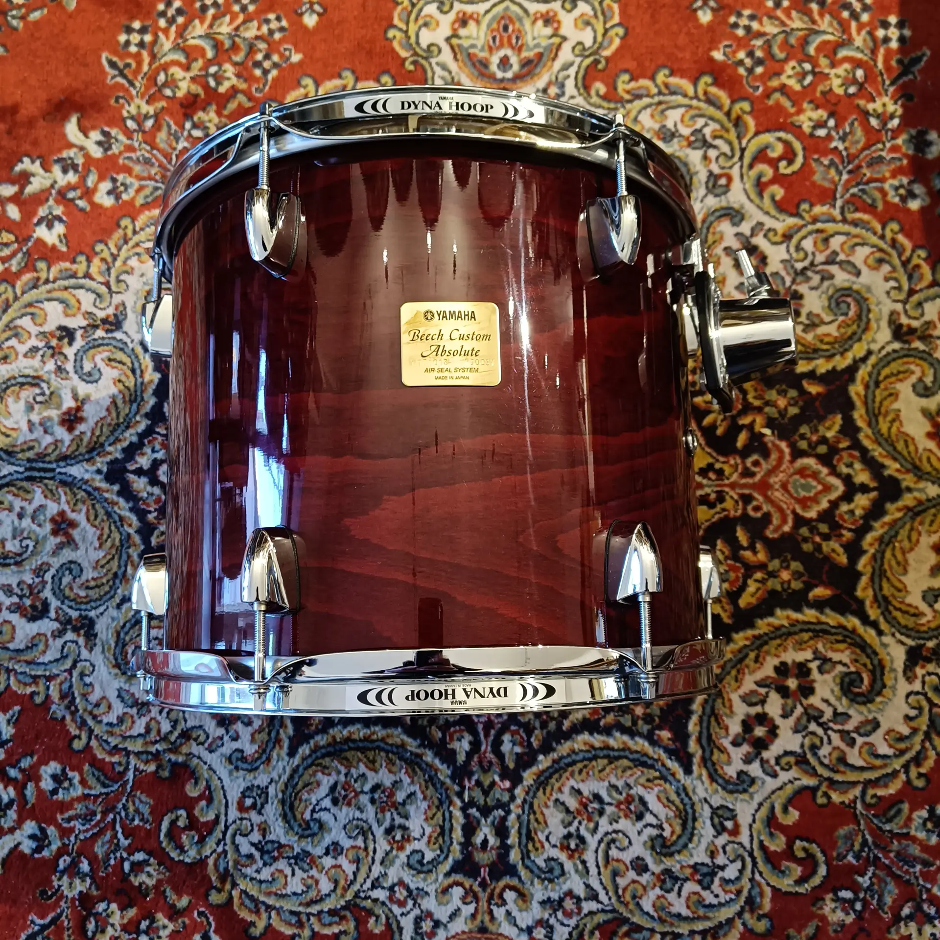 Yamaha Beech Custom Absolute 13"x11" Cherry Wood Finish - Image 4
