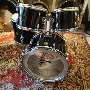 Gretsch Stop Sign 22×14&Prime; 12×8&Prime; 13&Prime;x9&Prime; 16&Prime;x16&Prime; Jet Black Nitron Vintage 1975 Jasper Shells