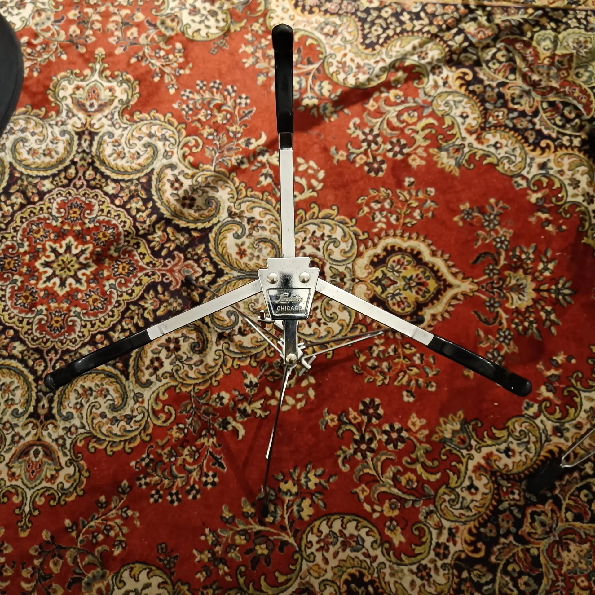 Ludwig Atlas Pied Caisse Claire Chicago Vintage 70's