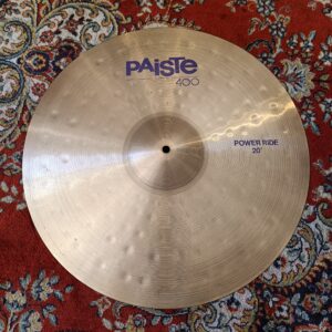 Paiste 400 Power Ride 20&Prime; Vintage Made in Germany