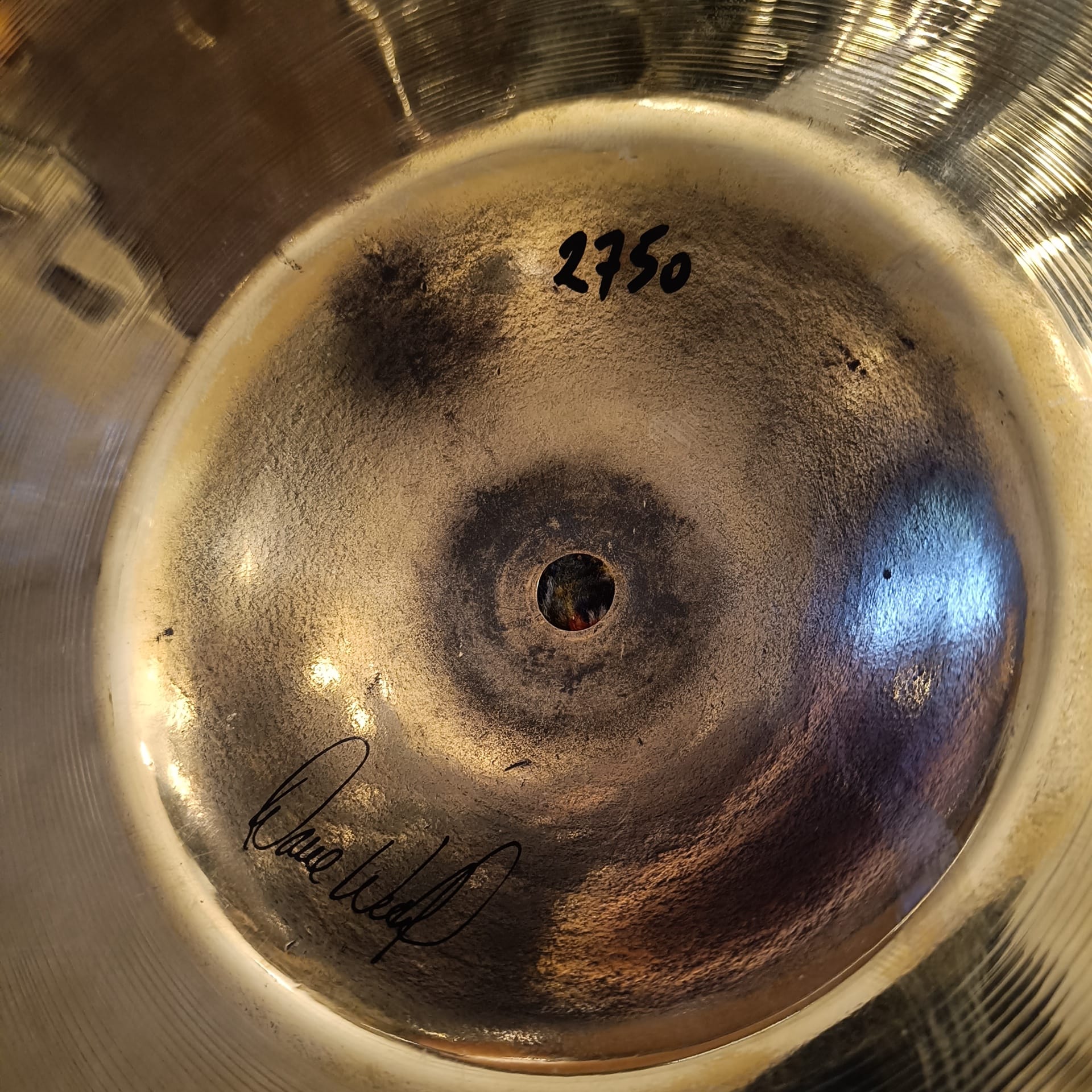 Sabian HHX Evolution Ride 22" Dave Weckl – Image 4