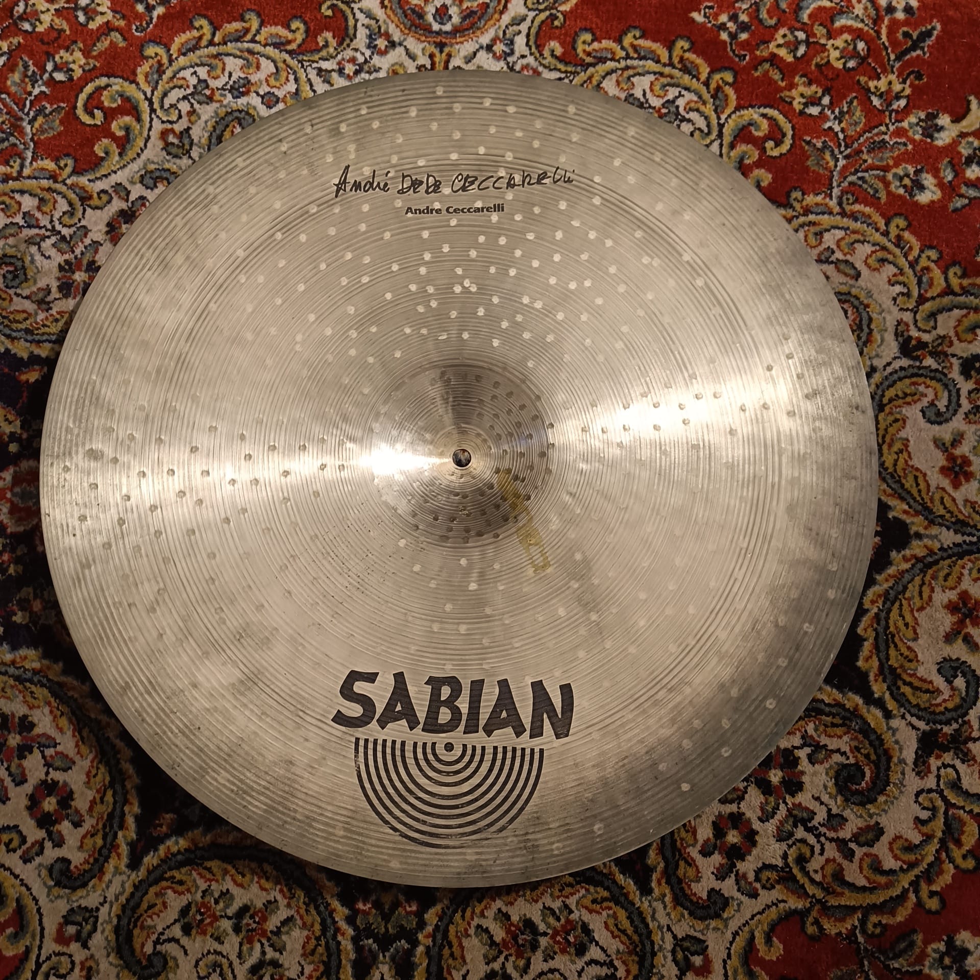 Sabian Signature Hot Ride 21" André Ceccarelli – Image 3