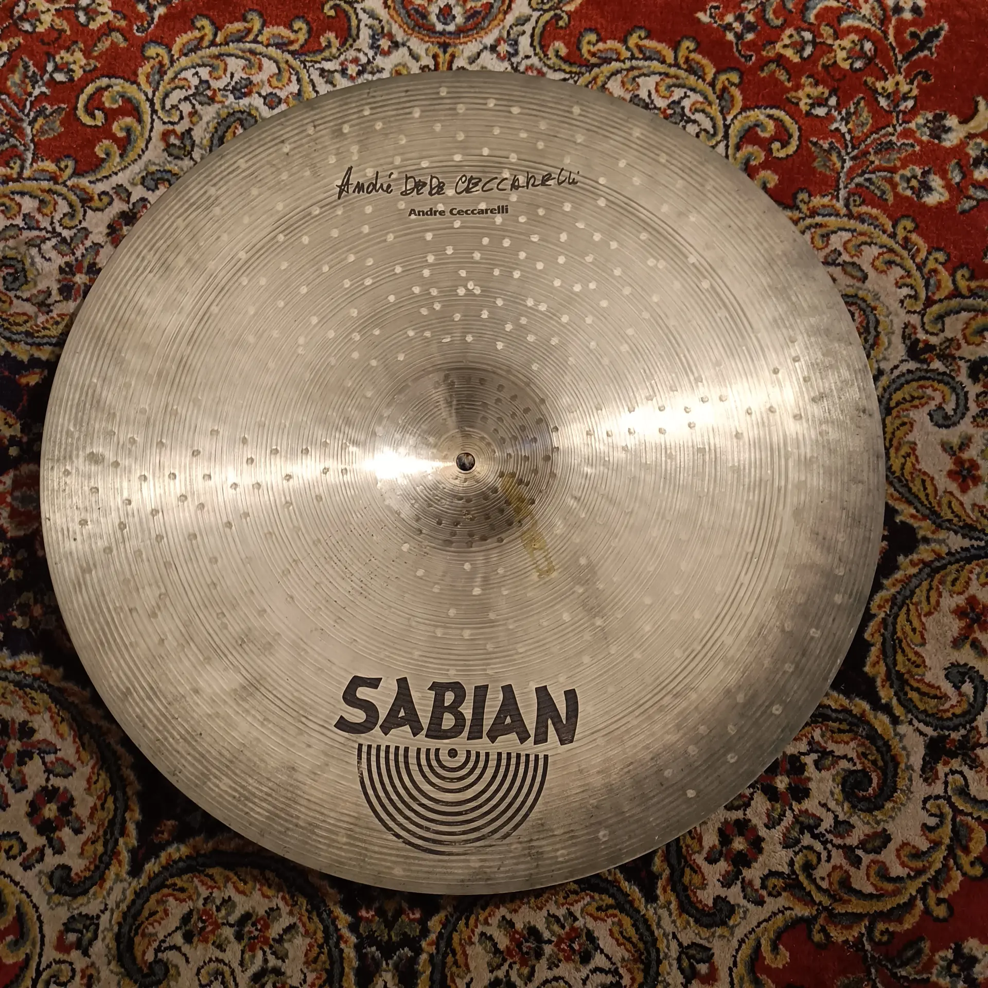 Sabian Signature Hot Ride 21" André Ceccarelli - Image 3