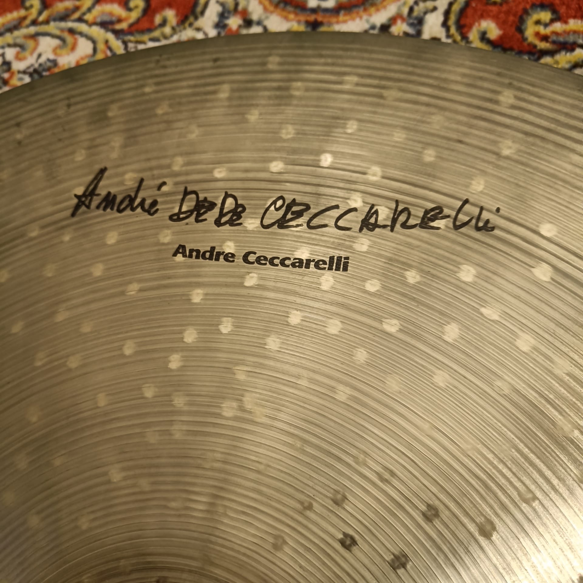 Sabian Signature Hot Ride 21" André Ceccarelli – Image 4