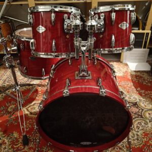 Yamaha Beech Custom 10&Prime;x9&Prime; 12&Prime;x10&Prime; 16&Prime;x14&Prime; 22&Prime;x16&Prime; Apple Red