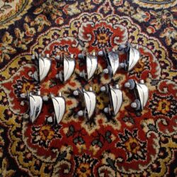 Asba 10 coquilles caisse claire vintage 2