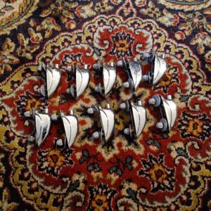 Asba 10 coquilles caisse claire vintage 2