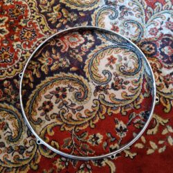 Asba cercle moulé 13&Prime; tom vintage (6 tirants)